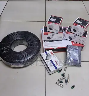Dahua CCTV System 4CH na Kamera za Night Vision