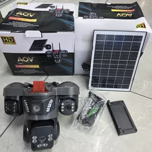 V380 AOV Solar 4G SIM CCTV Camera