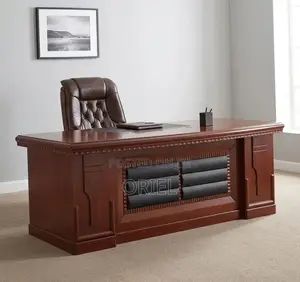 Executive Mahogany Office Desk - 2M