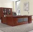 Executive Mahogany Office Desk - 2M - 2