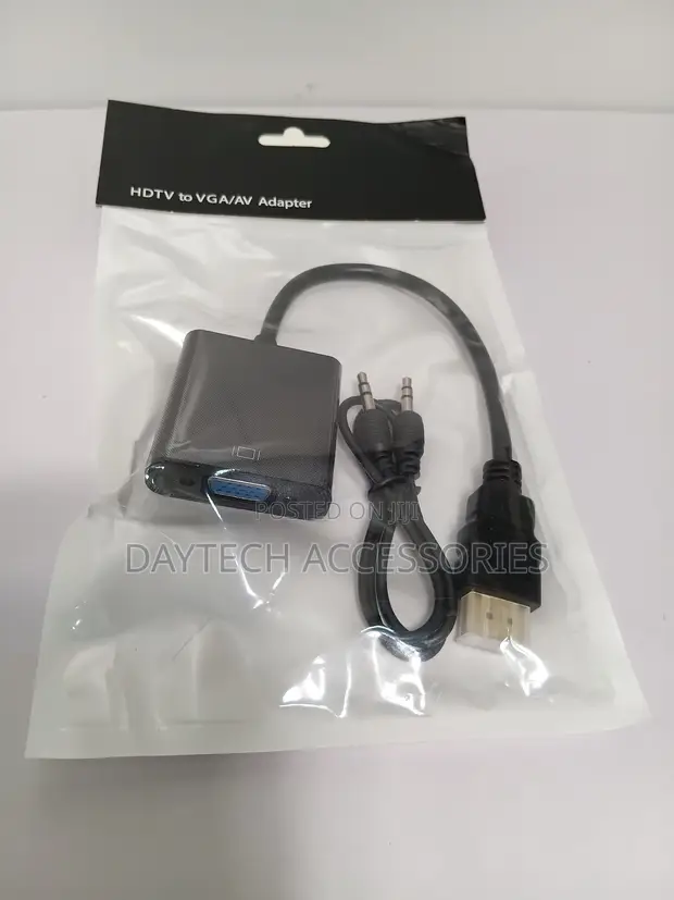 HDMI to VGA Adapter with 3.5mm Audio - 1