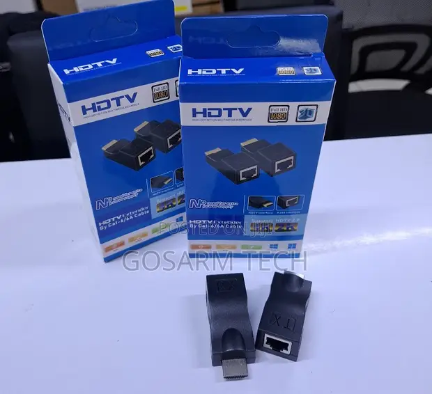 HDMI Extender Kupitia Cable ya Mtandao - 30M - 1