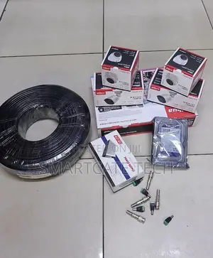 Dahua 4CH DVR Security Kit na Kamera 4 za Dome