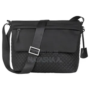Bugatti Quilted Nylon Crossbody Shoulder Bag