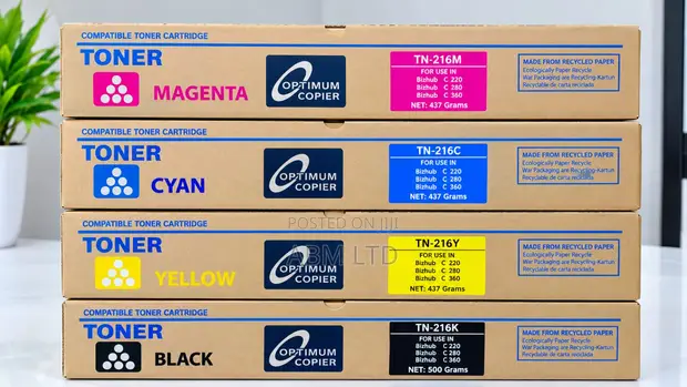 Tona ya Konica Minolta TN216 kwa Bizhub C220/C280/C360 - 1