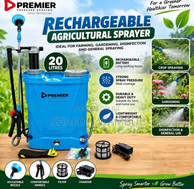 Premier 20L Rechargeable Agricultural Sprayer - 1