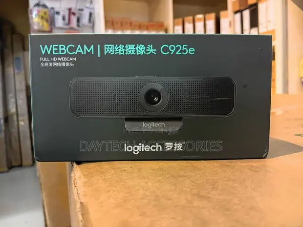 Logitech C925-E HD Webcam with Stereo Microphones - 1