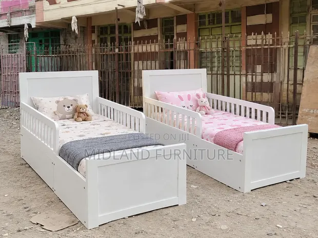 BUILT Toddler Bed on Order - White - 1