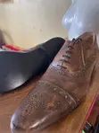 Genuine Leather Men's Shoes - Zara Man | Geox - 4