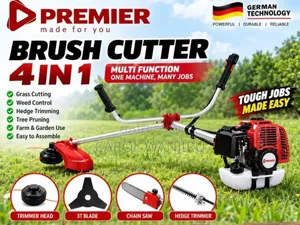 New Premier 4-Stroke Brush Cutter with Trimmer