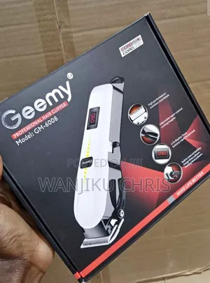 Geemy Cordless Shaving Machine/Mkasi wa Nywele