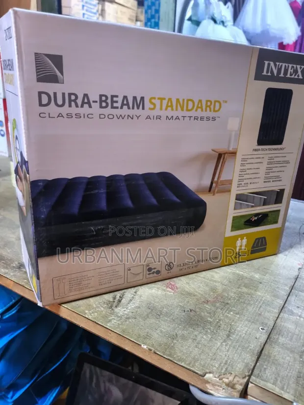 Intex 6x6 Inflatable Sleeping Mattress - 1