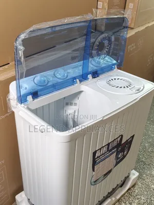 Smart Pro 8KG Twin Tub Washing Machine - White