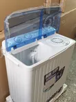 Smart Pro 8KG Twin Tub Washing Machine - White - 2