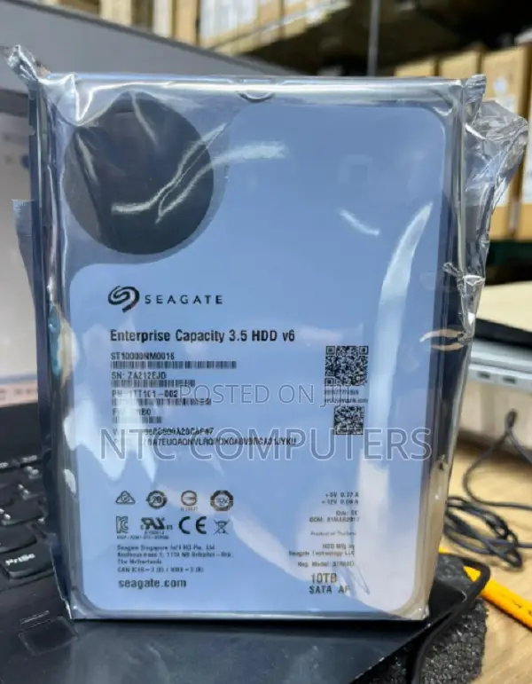 Seagate 10TB 3.5" Enterprise HDD - 1