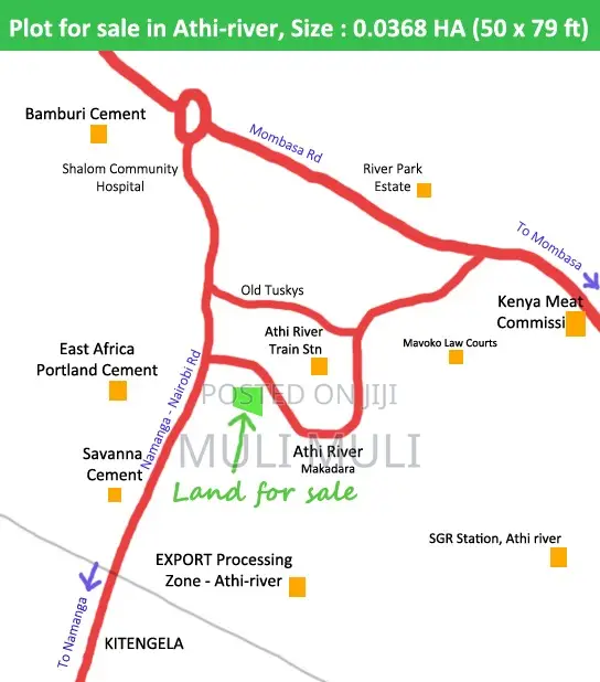 Prime Commercial Plot in Athi River, Makadara - 1