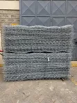 Galvanised Gabion Box 2m x 1m x 1m, 3.2mm Wire - 4