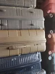 Large 68cm Rubber Suitcase with 360° Spinning Wheels - 2