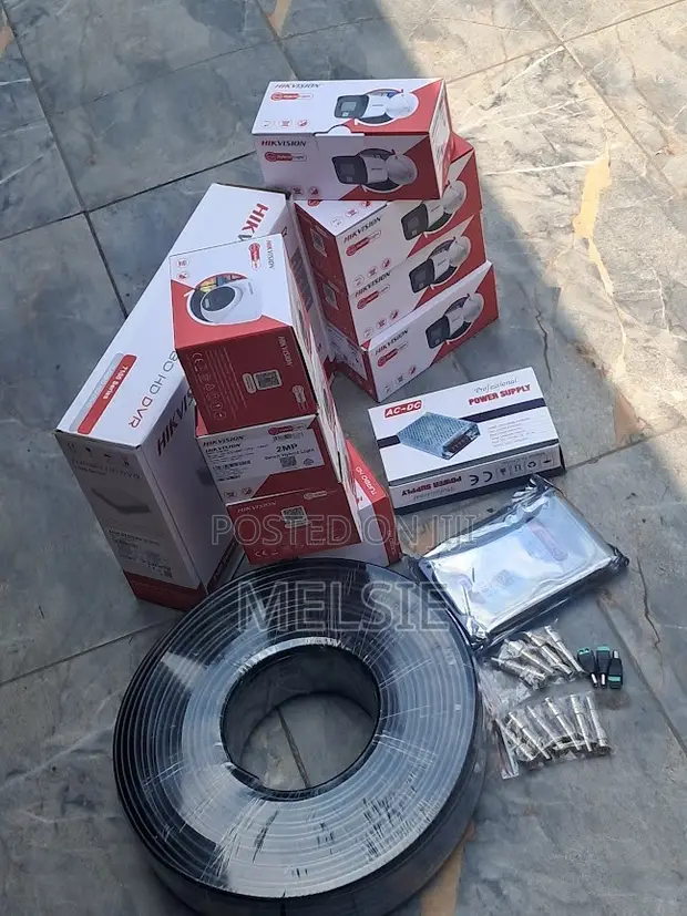 Hikvision 8 Channel 1080P Full HD CCTV Kit - 1