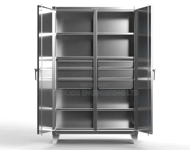 Stainless Steel Kitchen Cabinet - 1