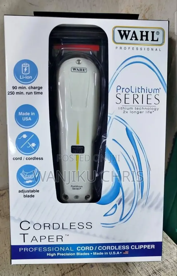 Wahl Rechargeable Shaving Machine/Cordless Taper - 1