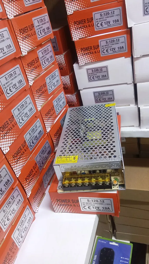 CCTV Power Supply 12V 10A - 1
