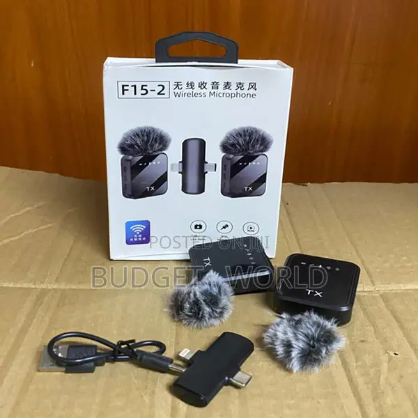 F15-2 Wireless Clip-on Microphone - 1
