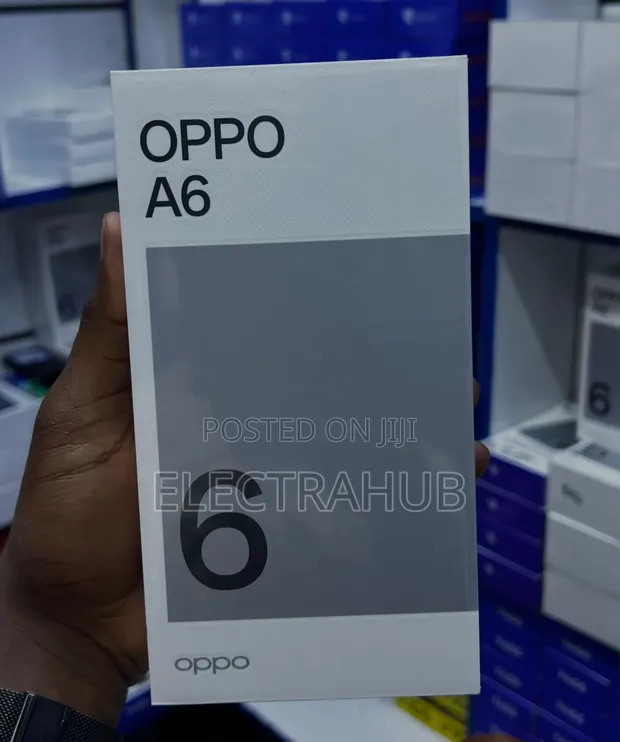 Oppo A6 256GB Nyeusi Mpya - 1