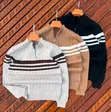 Quarter Zipper Sweaters - Men's Casual - 3