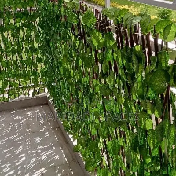 Instant Green Leaf Skrini Bandia ya Faragha - 1