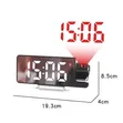 LED Digital Projection Alarm Clock - 5