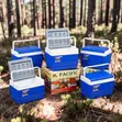 Lightweight 4.5L Portable Cooler Box Ice Box - 1