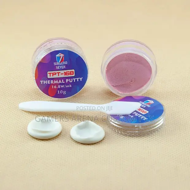 SubZero Seven TPT-168 Thermal Putty 16.8 W/mK 50G Pink - 1