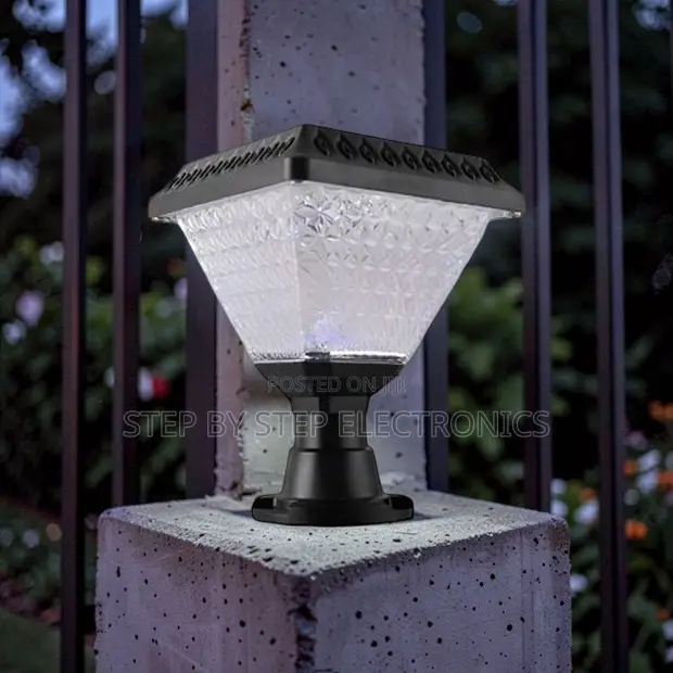 Taa ya Solar ya LED kwa Lango la Bustani - 1