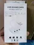 3-Port USB 7.1 Channel External Sound Card - 1