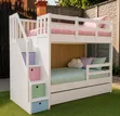 Children's Double Decker Bed with Storage - 1