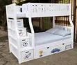 Children's Double Decker Bed with Storage - 3
