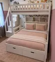 Children's Double Decker Bed with Storage - 5