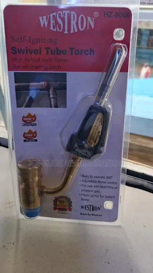 Westron Torch Single Self-Igniting Swivel Tube