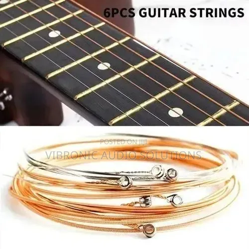 1 Set 6 Pieces Copper Classical Guitar Strings - 1