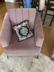 Luxury 10-Seater Mauve Velvet Sofa Set - 5