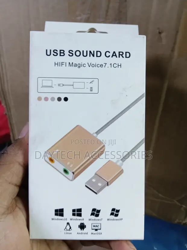 HiFi Magic Voice 7.1 USB 2.0 Sound Card - 1