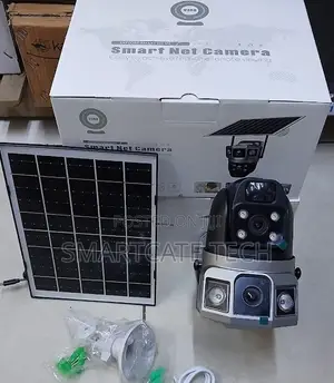 V380 Pro 4G Dual Lens Solar CCTV Camera