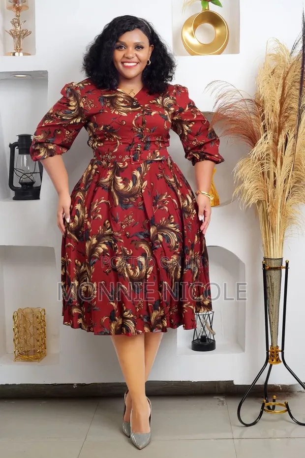 Ski Skater Dress with Sleeves - Breastfeeding Friendly - 1