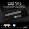 Corsair RM850e 850W ATX 3.1 Gold Modular Power Supply - 3
