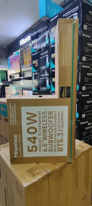 Hisense HS5100 5.1CH Surround Soundbar with Wireless Subwoofer