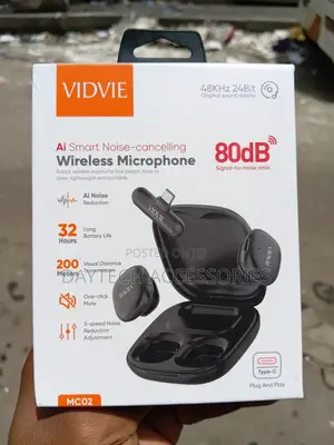 Vidvie MC02 Wireless Microphone (200m Range)