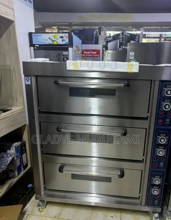 Euromax Deck Oven - 3 Deck, 6 Tray - 1