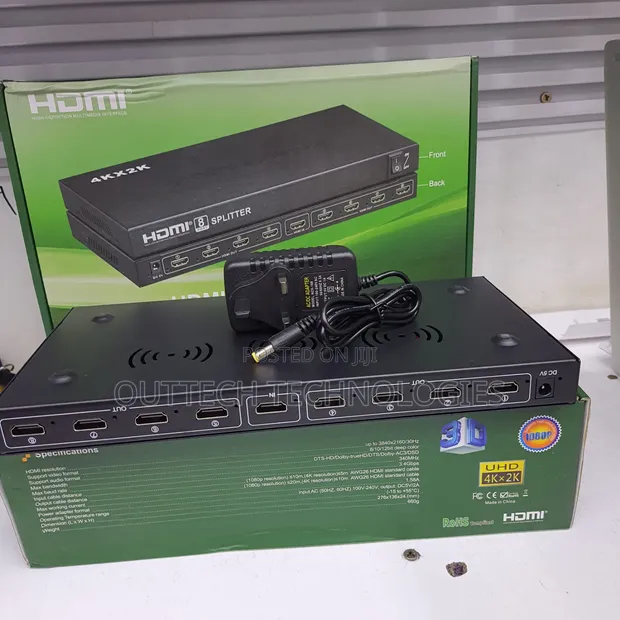 HDMI Splitter Berkali 1x8 - 1