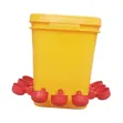 Multi-Purpose Automatic Cup Drinkers with Buckets for Poultry - 3